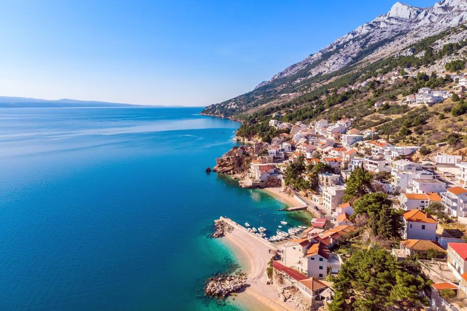 Pogled na Pisak i jadransku obalu